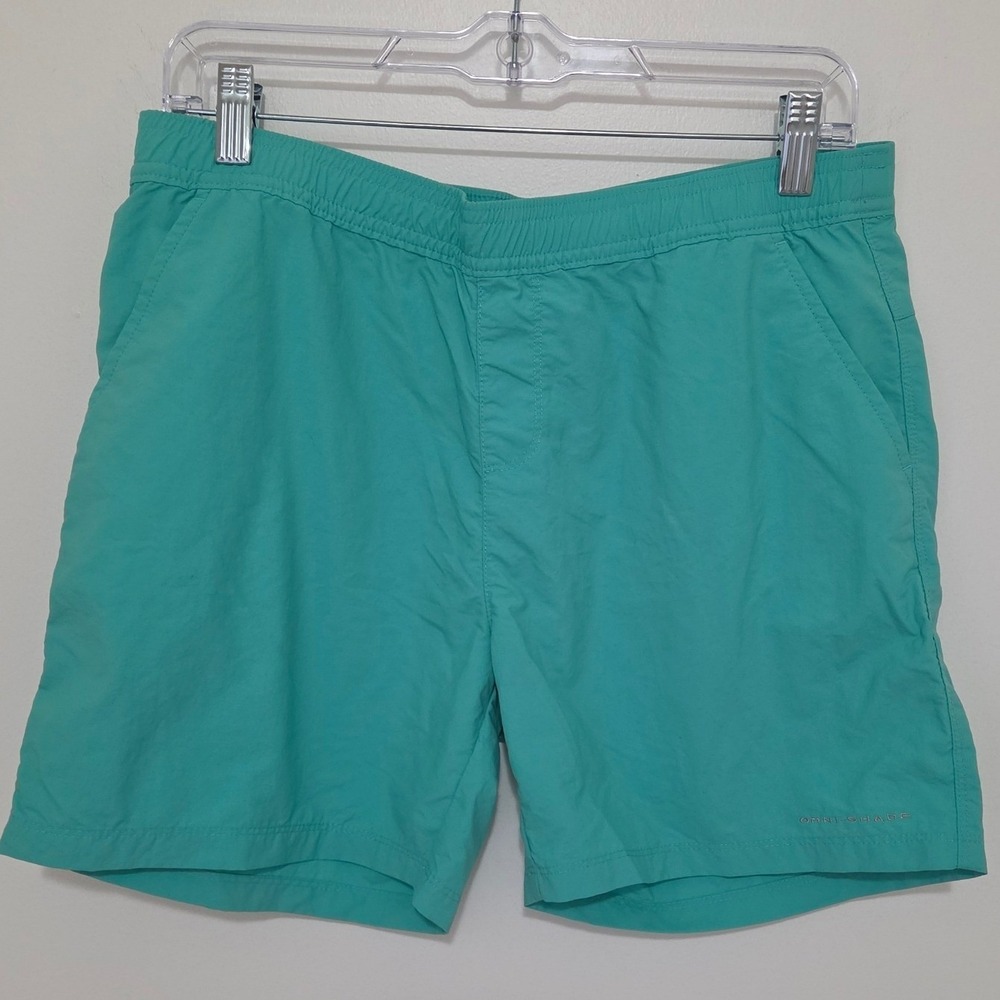 Columbia PFG Omni-Shade Teal Green Shorts XL 18/20 FG1813